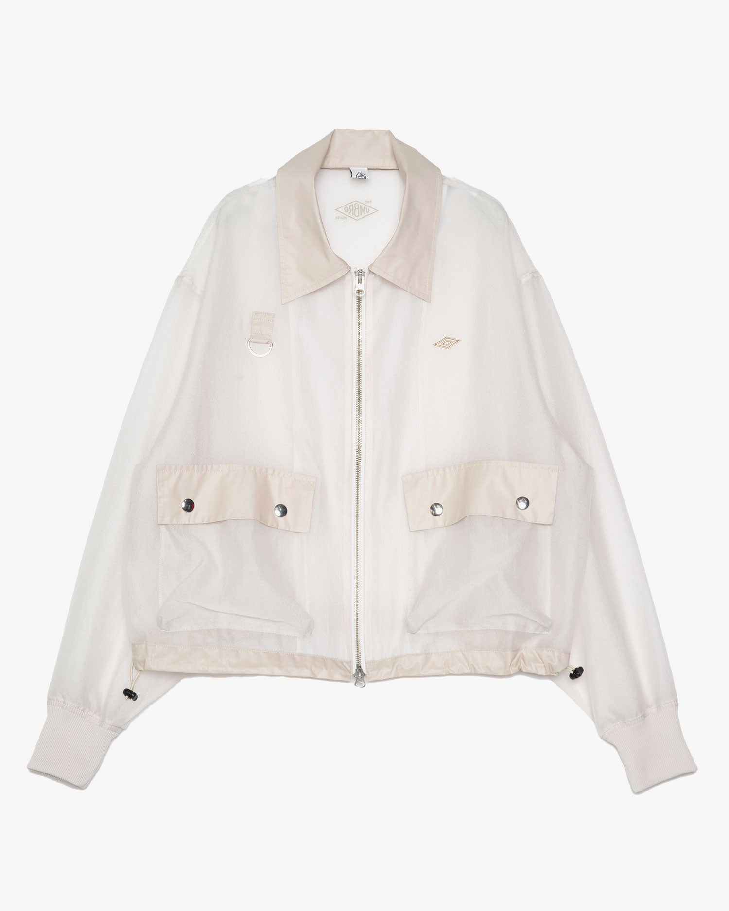 Sheer blouson