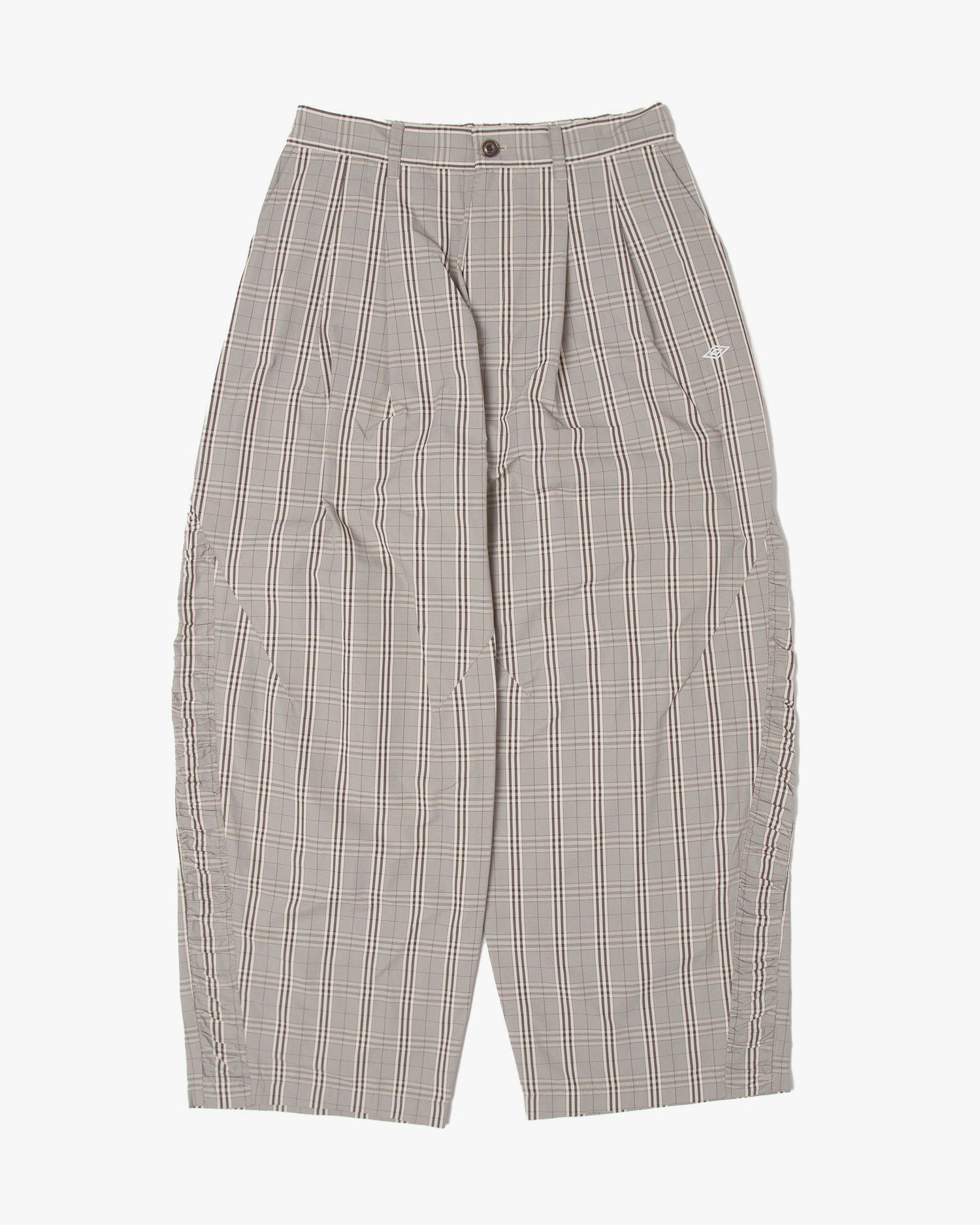 予約商品|Wide tapered trousers