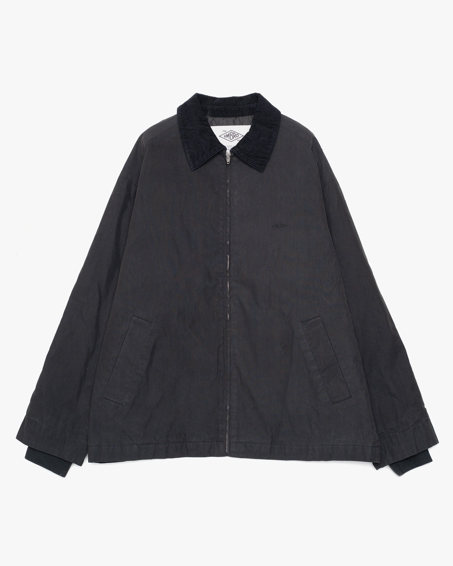Waxed blouson