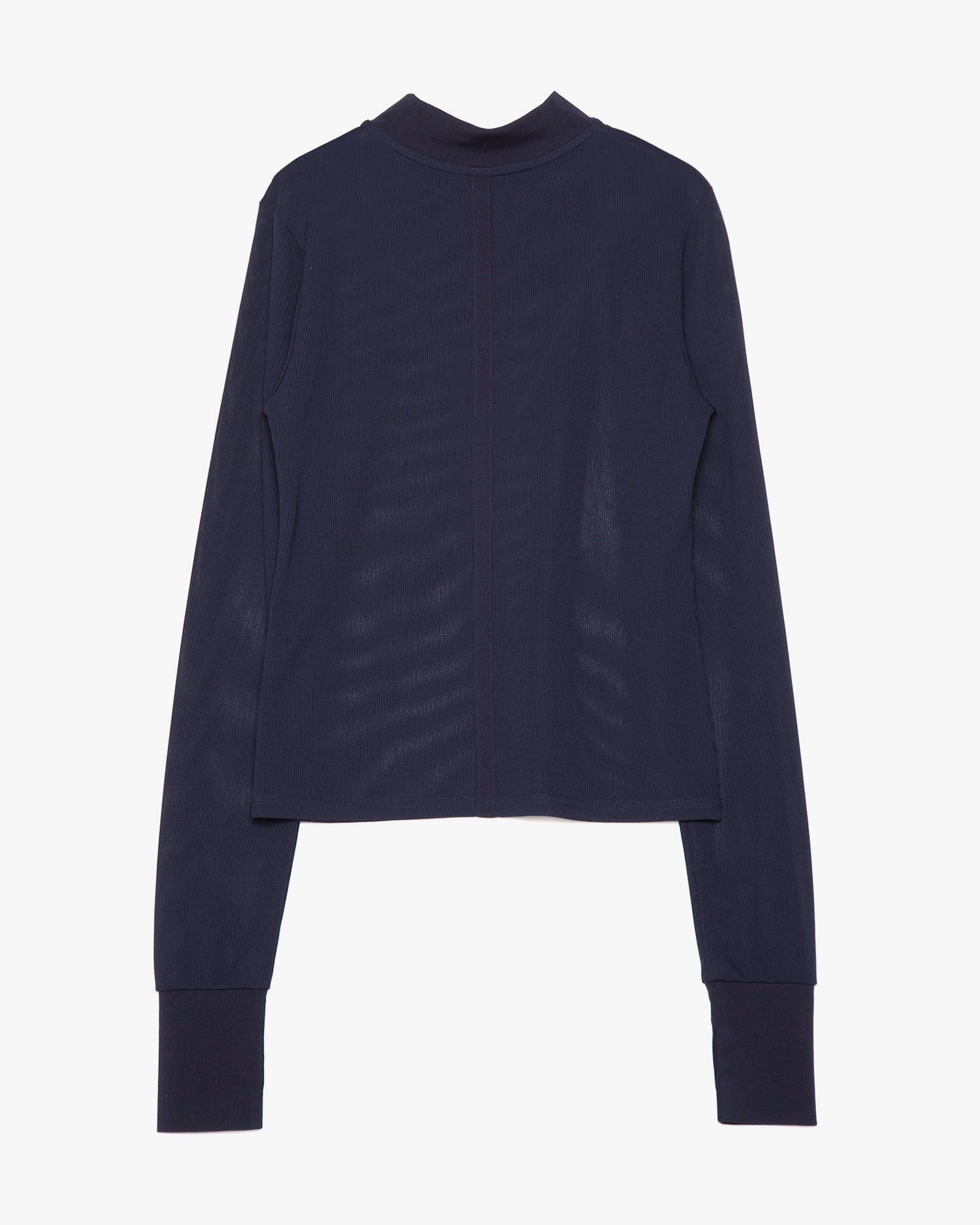 Sheer stripe L/S tops