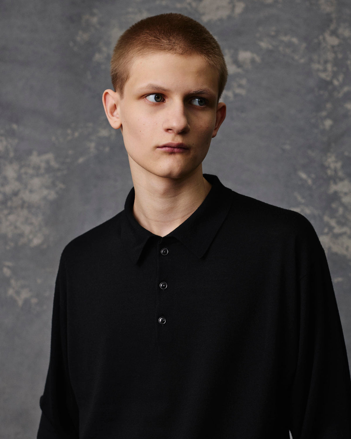 L/S Polo Knit
