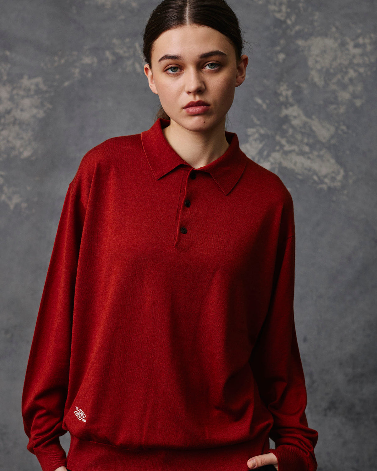 L/S Polo Knit
