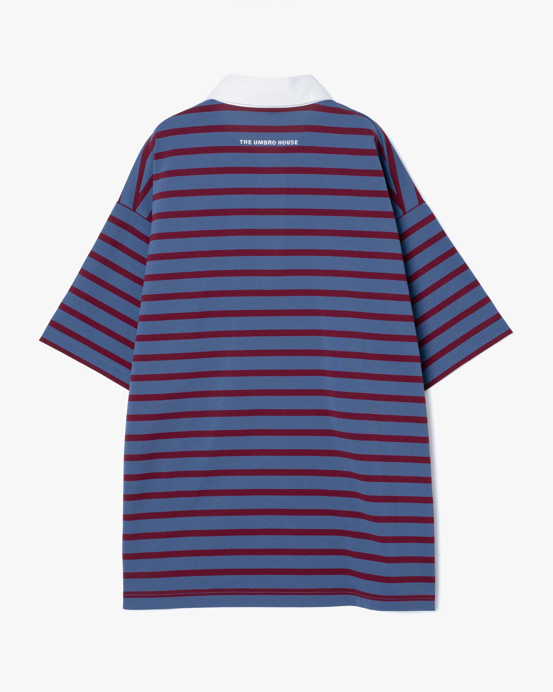 五分袖ラガーシャツ