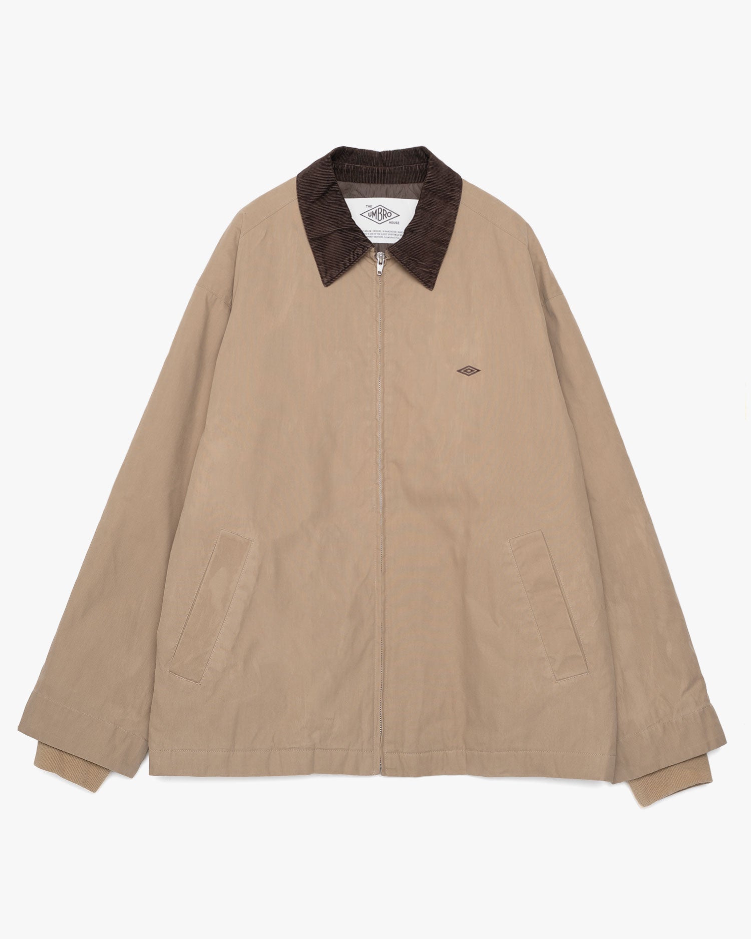 Waxed blouson