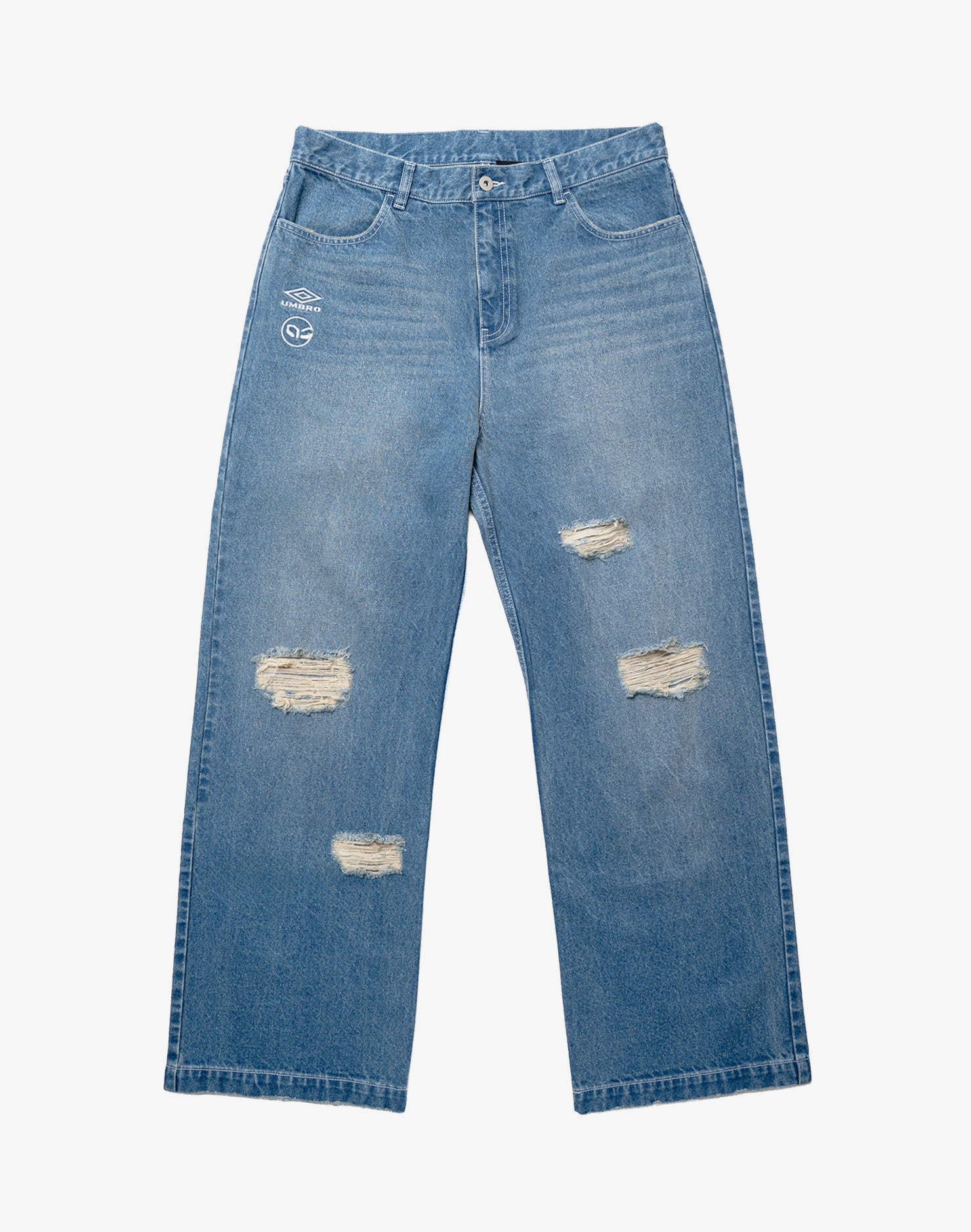 ALAN SHIRAHAMA×UMBRO Damage Denim Pants｜12月中旬お届け