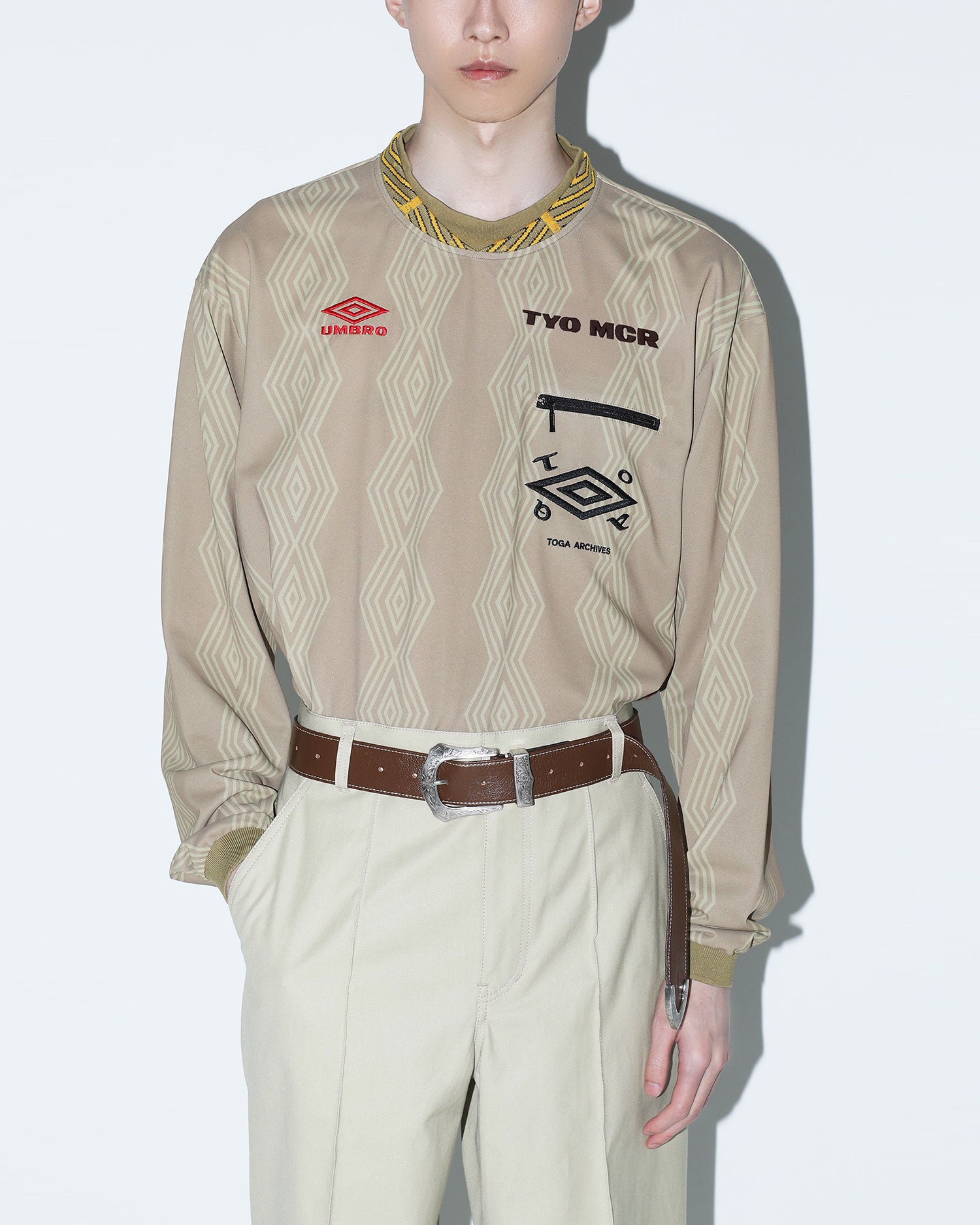 GAME SHIRT L/S UMBRO[TOGA×UMBRO]