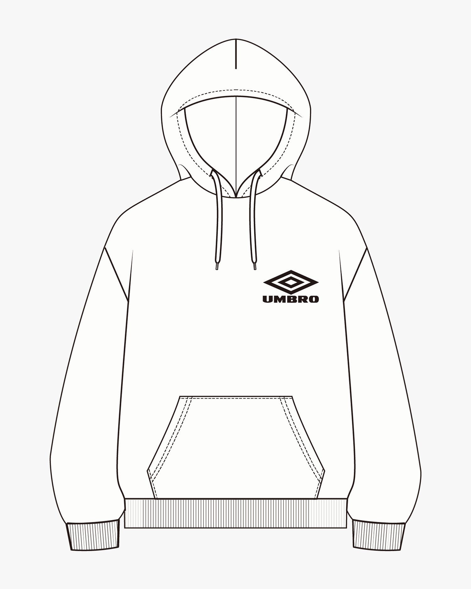 hoodie[Kosuke Kawamura×UMBRO]