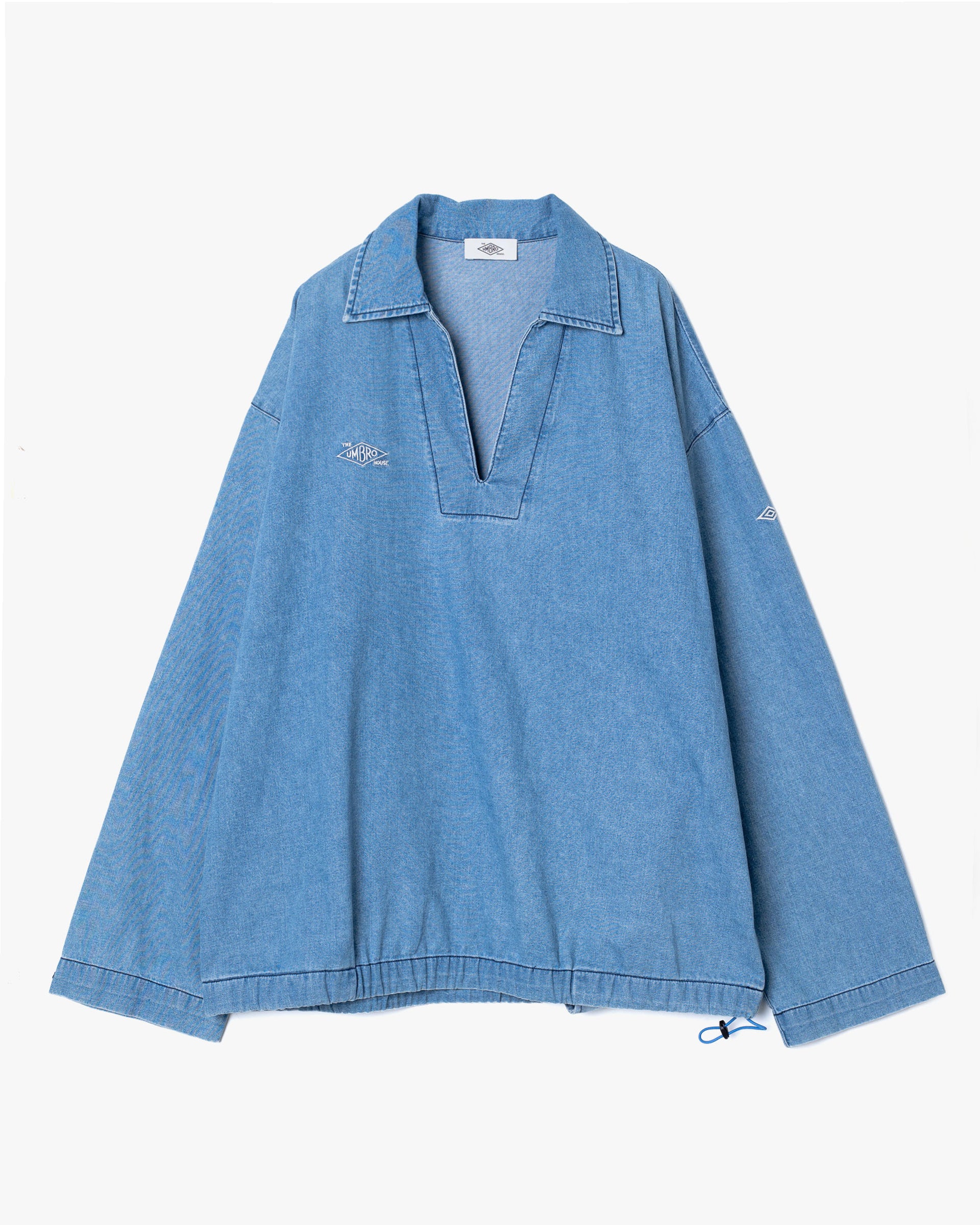 Denim drill top